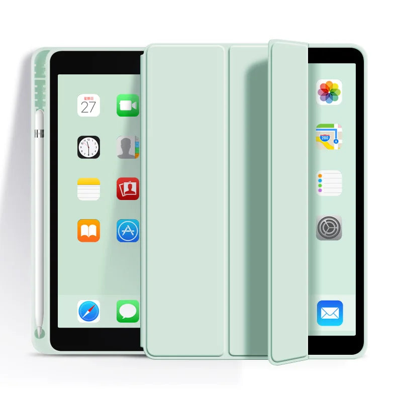 Slim Trifold Case for iPad 10th & 11th Generation with Pencil Holder