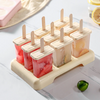 Set de Moldes para Paletas y Helados Caseros con Protección contra Goteo