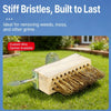 Long-Handle Steel Wire Garden Brush for Weeding and Ground Cleaning