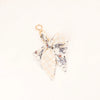 Chic Silk Bow Keychain with Ribbon Charm