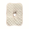 A beige quilted leak-proof baby seat pad designed for strollers and car seats.