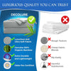 100% Bamboo Bed Sheet Set with Deep Pocket Fitted Sheet