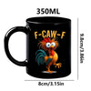 F-Caw-F Keramik-Kaffeetasse