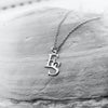 Custom Interlocking Initial Necklace