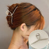 Gold S-Shaped Metal Hair Claw