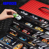 48-Piece Die-Cast Racing Car Set with Storage Case