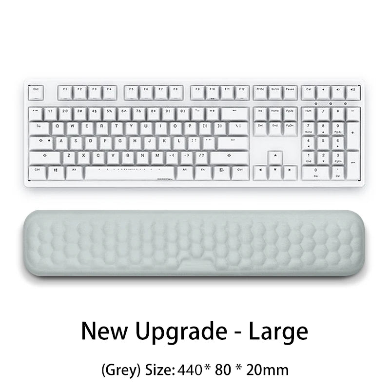 Ergonomic Keyboard & Mouse Pad with Wrist Rest