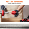 3-Piece Manual Ratchet Pipe Threader Kit with Carrying Case