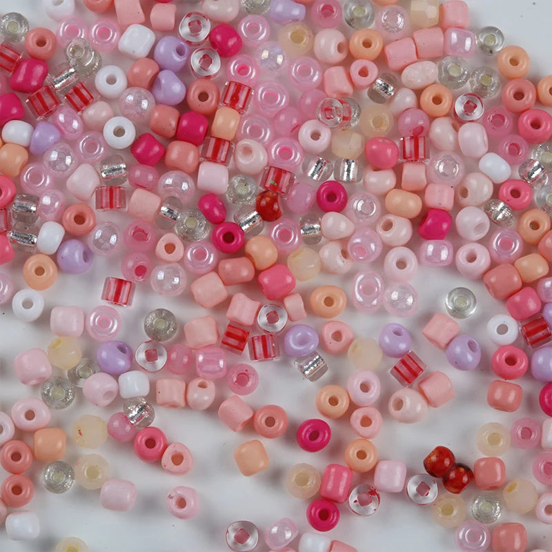 Creative Mixed Glass Spacer Beads for Jewelry Making