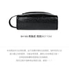 Vintage Leather Men's Clutch Bag with Detachable Waist Strap