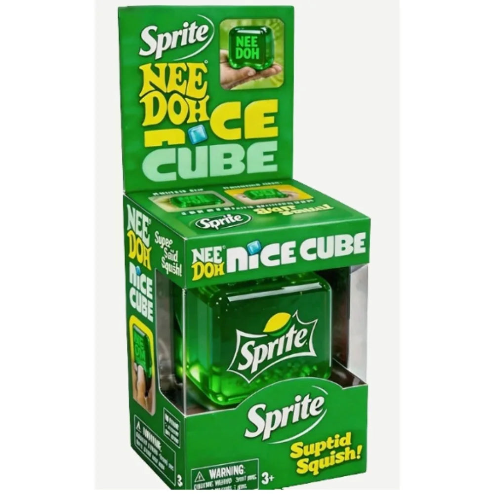 Cube Anti-Stress Squishy Fidget Toy Translucide