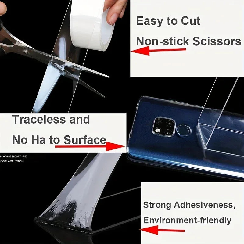 Reusable Nano Double-Sided Adhesive Tape