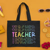 Sac Tote en Toile Durable pour Enseignants