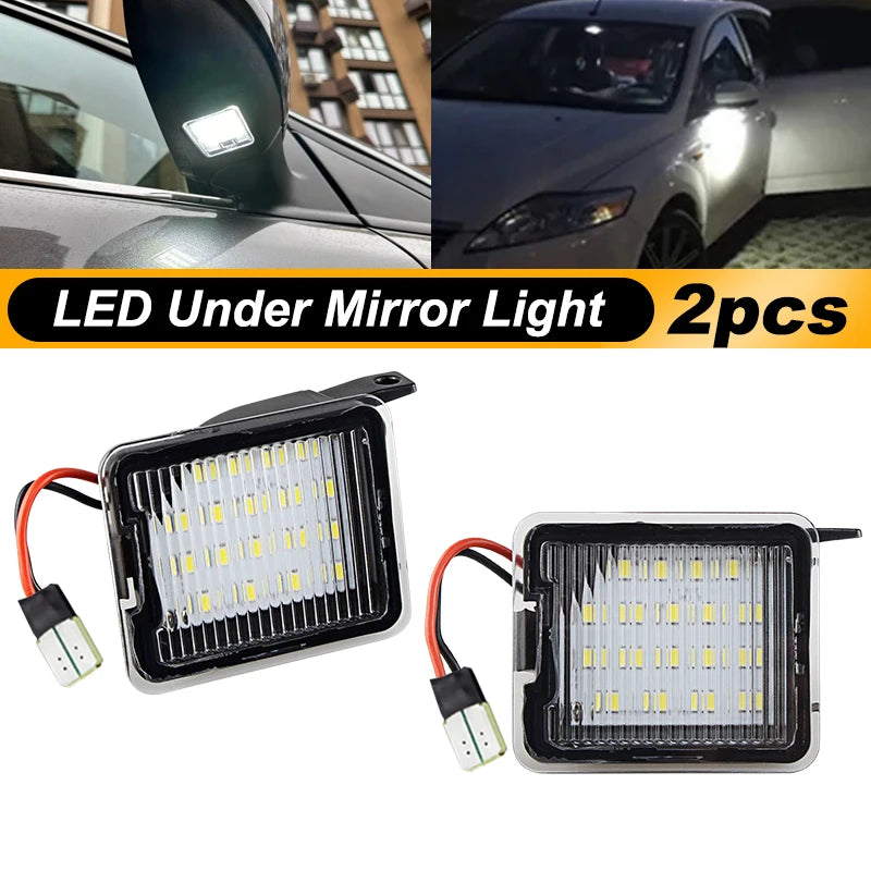 LED Side Mirror Puddle Lights for Ford Focus, Mondeo & Kuga