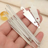 Stainless Steel Sewing Needle Set with Large Eyes and Threading Tools