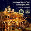 8-Mode Solar String Lights - Waterproof Outdoor LED Fairy Lights for Garden & Patio