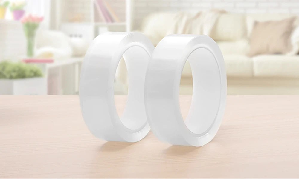 Reusable Nano Double-Sided Tape – Strong, Clear & Waterproof