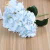 5-Köpfiger Seidenhortensienstrauß in leuchtendem Rot