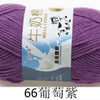 Milk Cotton Crochet Yarn – Soft, Durable Knitting Thread in 91 Colors