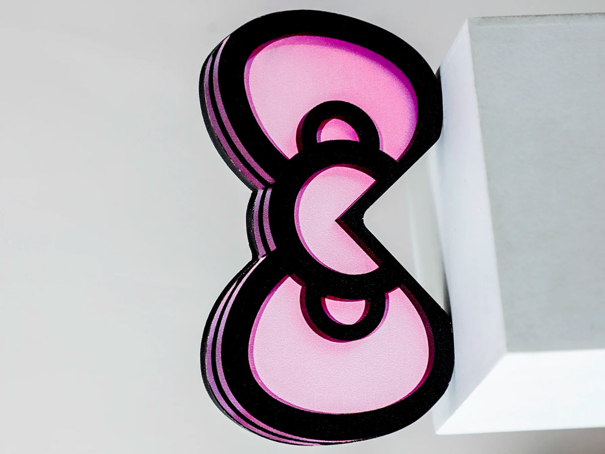 Kawaii Pink Bow Cat Ear Monitor Decor