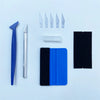 Professional Car Vinyl Wrap Toolkit with Squeegee & Craft Knife