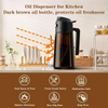 2-in-1 Glass Oil Dispenser & Sprayer