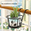 Étagère à Plantes en Fer pour Balcon