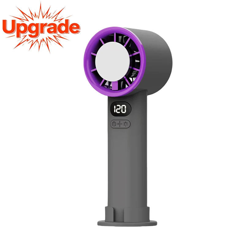 Portable Bladeless Turbo Fan with Ice Cooling Mode