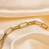 18k Gold Plated Paperclip Chain Necklace