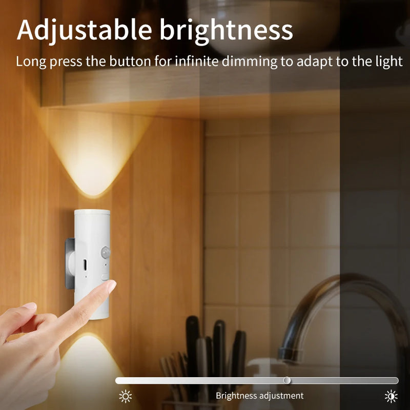 Magnetic Motion-Sensor Night Light
