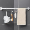 360° Rotatable Adhesive Curtain Rod Brackets (Set of 10)