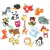 Glow-in-the-Dark Animal Bath Toy Set with Floating Net