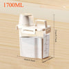 Large Capacity Laundry Detergent Dispenser with Measuring Cup