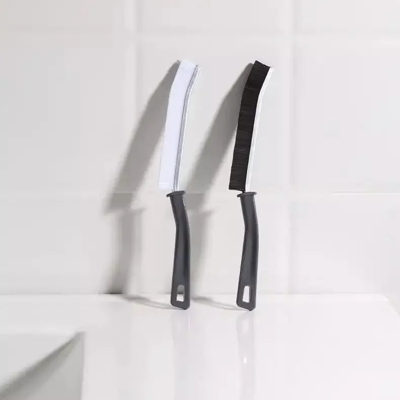 Hard-Bristled Crevice Cleaning Brush for Gaps and Corners