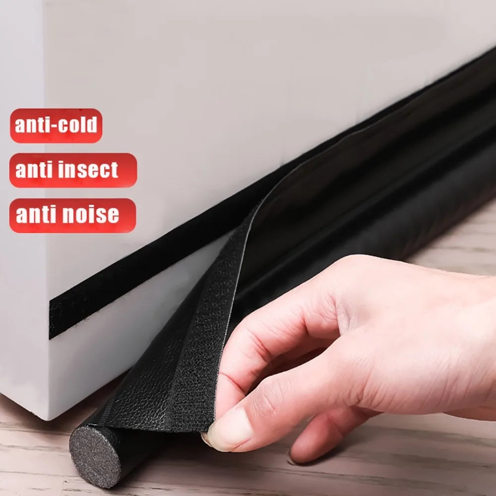 Adjustable Door Bottom Seal Strip Draft Stopper with Acoustic Foam