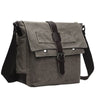Vintage Canvas Messenger Bag for Men – Retro Crossbody Shoulder Bag