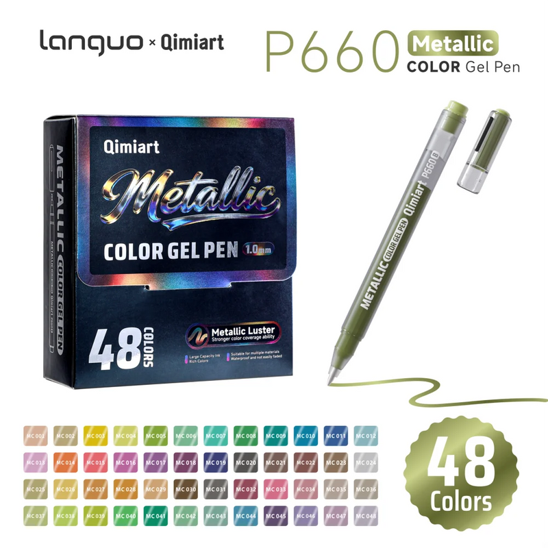 Dual-Tip Acrylic Paint Marker Set