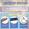 Red de Voleibol Ajustable para Piscina y Playa