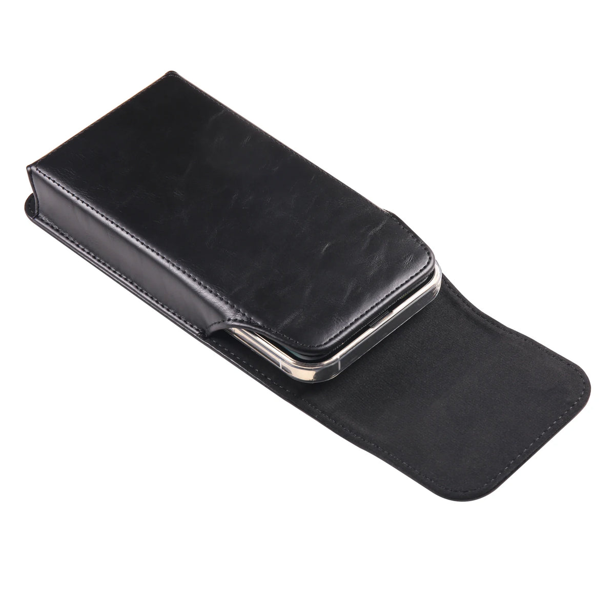 Genuine Leather Belt Clip Phone Holster for Men