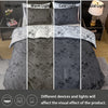 Artisan Pattern Print Duvet Cover Set with Pillowcases