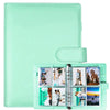 A5 PU Leather Photo & Card Organizer Binder with 4-Pocket Sleeves