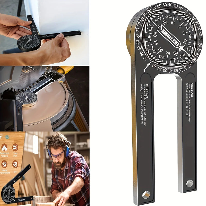 Präzisions-Winkelmaß & Winkelgeber aus Aluminium