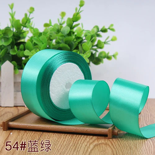 Silk Satin Ribbon Roll for Gift Wrapping, DIY Crafts, and Party Decor