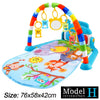 Baby Kick and Play Piano Tummy Time Mat with Detachable Toys
