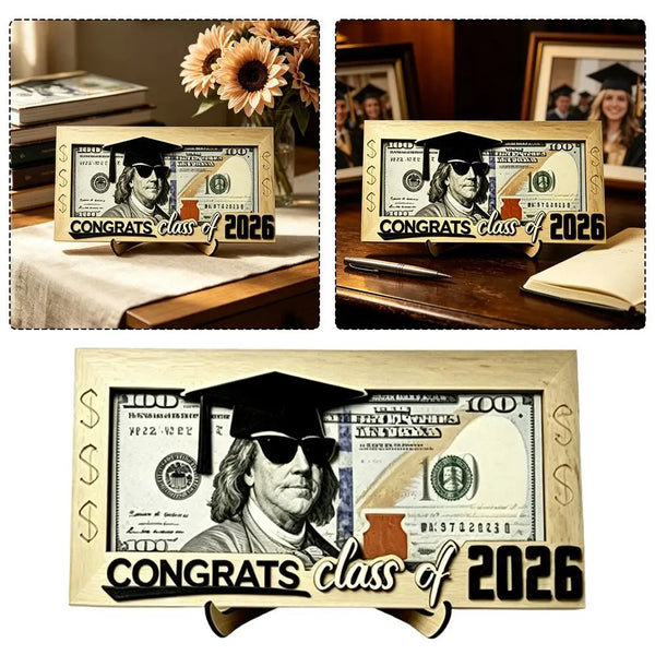 Class of 2026 Graduation Money Frame