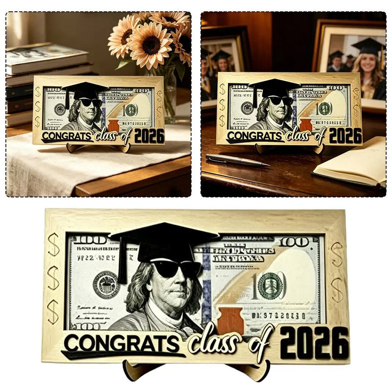 Class of 2026 Graduation Money Frame