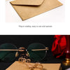 Classic Kraft Paper Envelopes with Window for Weddings & Gifts