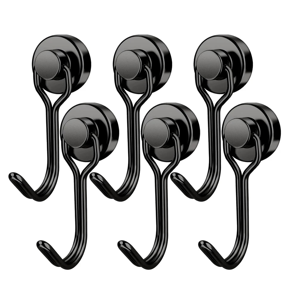 Heavy Duty Magnetic Swivel Hooks with Neodymium Magnet