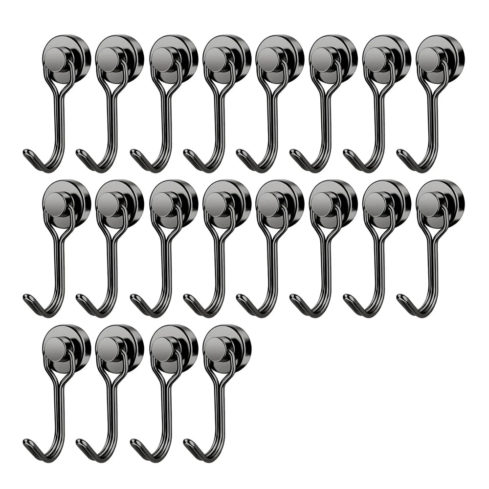 Heavy Duty Magnetic Swivel Hooks with Neodymium Magnet