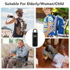Personal Safety Alarm with LED Flashlight and USB-C Charging